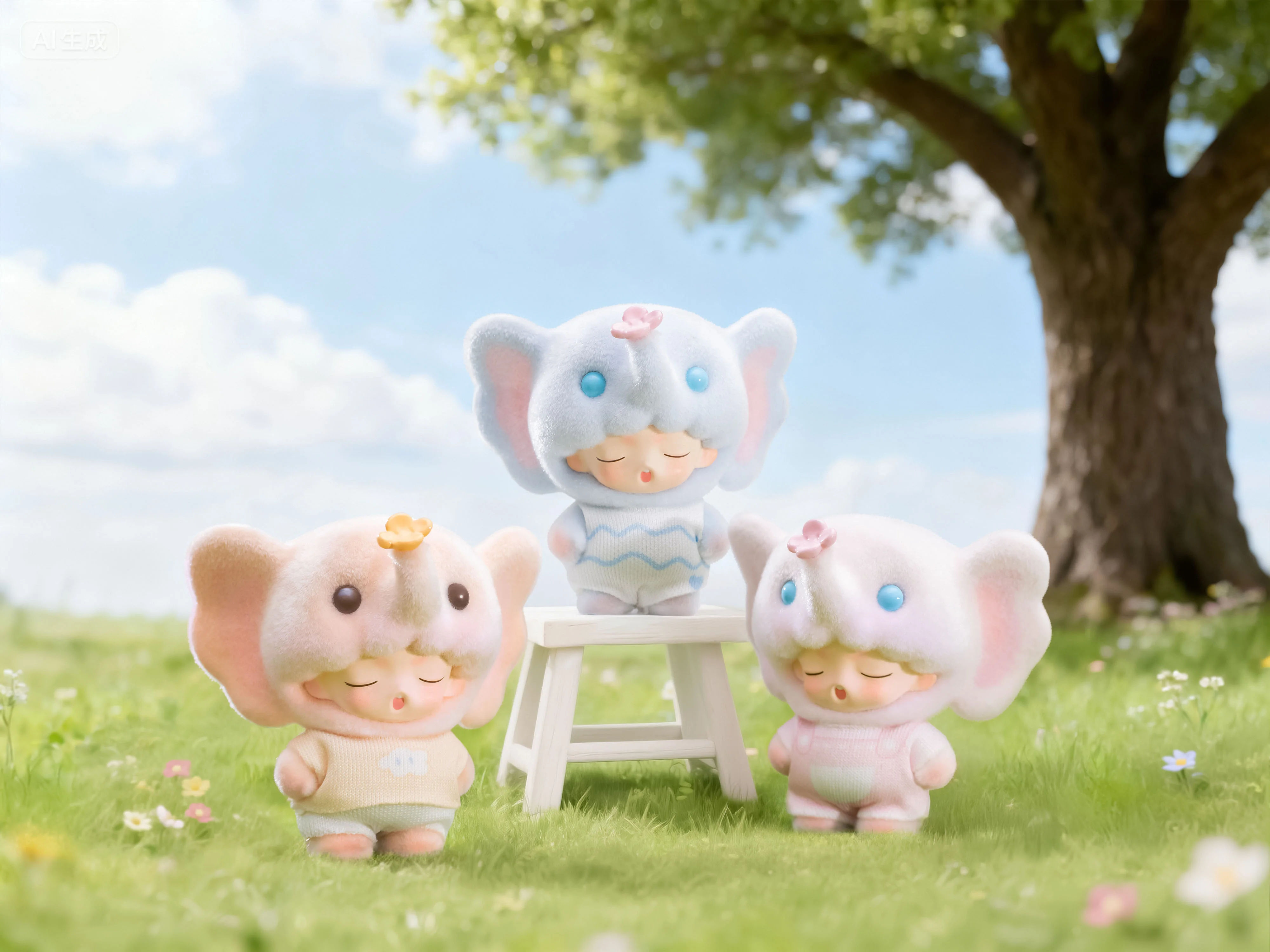JOTOYS - Yumo Cute pet family Mini series BLIND BOX 5cm - 1 Unidade